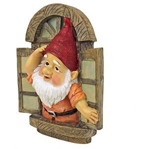 Design Toscano Knothole-Zwerge, Willkommen, Baumfiguren: Fensterzwerg Design Toscano Knothole-Zwerge, Willkommen, Baumfiguren: Fensterzwerg