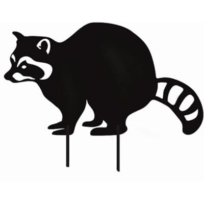 RAFGALDEX Waschbär Skulptur, Gartenstecker, wasserfest, Crouching, E Schwarze Farbe, wetterfeste Gartendekoration für Rasen, Auffahrt, Dekorationen, Metalleinsatz, Gartenzubehör RAFGALDEX Waschbär Skulptur, Gartenstecker, wasserfest, Crouching, E Schwarze Farbe, wetterfeste Gartendekoration für Rasen, Auffahrt, Dekorationen, Metalleinsatz, Gartenzubehör