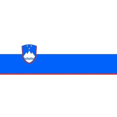 Unbekannt Fahne Slowenien 90 x 150 cm – Nationalflagge 100g/m² mit 2 Metallösen zum Hissen Unbekannt Fahne Slowenien 90 x 150 cm – Nationalflagge 100g/m² mit 2 Metallösen zum Hissen
