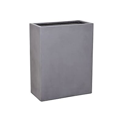 VIVANNO Pflanzkübel Raumteiler ELEMENTO Beton-Design Grau 59x30x75 cm Wetterfester Sichtschutz aus Fiberglas in Beton-Optik für Garten, Terrasse und Büro, rechteckig, schmal und hoch VIVANNO Pflanzkübel Raumteiler ELEMENTO Beton-Design Grau 59x30x75 cm Wetterfester Sichtschutz aus Fiberglas in Beton-Optik für Garten, Terrasse und Büro, rechteckig, schmal und hoch