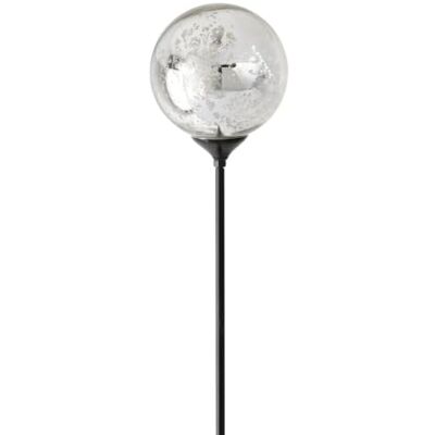 Loberon Dekostab 2er Set Cainan, antiksilber/schwarz dekorative Kugeln, mundgeblasen, stilvoller Gartenschmuck, Gartenzubehör, Gartendekoration, Glas, Eisen Loberon Dekostab 2er Set Cainan, antiksilber/schwarz dekorative Kugeln, mundgeblasen, stilvoller Gartenschmuck, Gartenzubehör, Gartendekoration, Glas, Eisen