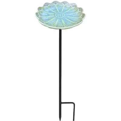 Generic Gartenbestäubungsstation, Keramikschale in Blumenform, Biene (J) Schale, Insektentränke mit Pfahl, Bestäuberstation, Terrasse, Hof, Außendekoration, Allwetter-Keramik-Einsatz (J) Generic Gartenbestäubungsstation, Keramikschale in Blumenform, Biene (J) Schale, Insektentränke mit Pfahl, Bestäuberstation, Terrasse, Hof, Außendekoration, Allwetter-Keramik-Einsatz (J)