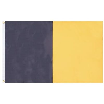 Flagge Schwarz und Orange - 150x90cm - Drapeau Noir Et Orange 150x90cm - Drapeaux Flagge Schwarz und Orange - 150x90cm - Drapeau Noir Et Orange 150x90cm - Drapeaux