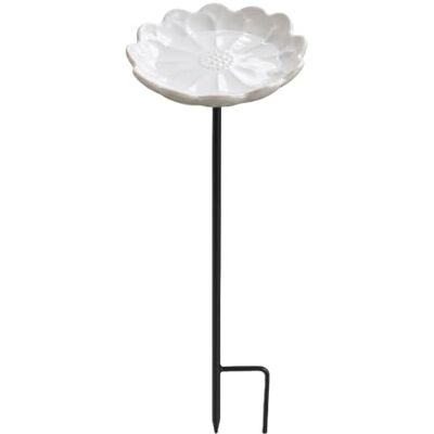 Generic Keramik-Insektenbewässerungsstation for Außenbereich, Blumenschale, Biene Schale, Insektentränke mit Pfahl, Bestäuberstation, Terrasse, Hof, Allwetter-Keramikeinsatz (F) Generic Keramik-Insektenbewässerungsstation for Außenbereich, Blumenschale, Biene Schale, Insektentränke mit Pfahl, Bestäuberstation, Terrasse, Hof, Allwetter-Keramikeinsatz (F)