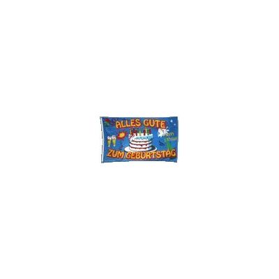 Digni Flagge Geburtstagsflagge Alles Gute zum Geburtstag 90 x 150 cm Digni Flagge Geburtstagsflagge Alles Gute zum Geburtstag 90 x 150 cm
