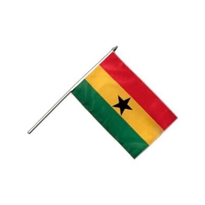 Unbekannt Stockflagge Ghana 30*45 cm Fahne Flagge Unbekannt Stockflagge Ghana 30*45 cm Fahne Flagge