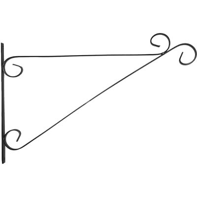 degawo Haken Schnörkel XL Blumen Ampel 48 cm Wand Halterung Deko Garten Laterne Eisen degawo Haken Schnörkel XL Blumen Ampel 48 cm Wand Halterung Deko Garten Laterne Eisen