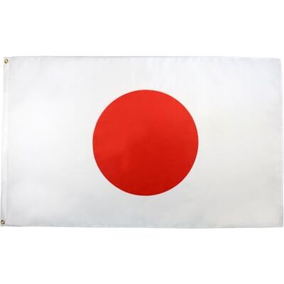 AZ FLAG Japanische Flagge 250x150cm - Indoor/Outdoor - Polyester AZ FLAG Japanische Flagge 250x150cm - Indoor/Outdoor - Polyester