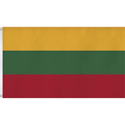 normani Flagge Fahne ca. 90x150 cm Nationalflagge Nationalfahne Farbe Litauen normani Flagge Fahne ca. 90x150 cm Nationalflagge Nationalfahne Farbe Litauen