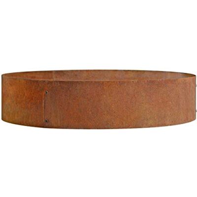 ESTEXO Pflanzring Edelrost Hochbeet Pflanzgefäß Rost Pflanzkübel Blumenbeet Kräuterbeet Ring Pflanzbeet (120 cm) ESTEXO Pflanzring Edelrost Hochbeet Pflanzgefäß Rost Pflanzkübel Blumenbeet Kräuterbeet Ring Pflanzbeet (120 cm)