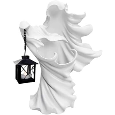 YRREATY Harzfigur mit Laterne 1x Halloween- Paketinhalt: 1x Halloween ; Harzmaterial, Farbe , Größe kompakt für Innen- und Außenbereich. YRREATY Harzfigur mit Laterne 1x Halloween- Paketinhalt: 1x Halloween ; Harzmaterial, Farbe , Größe kompakt für Innen- und Außenbereich.