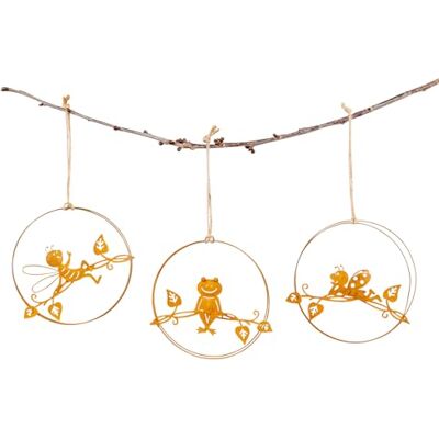 levandeo 3er Set Gartendeko Biene Frosch Marienkäfer Dekohänger Gartenschild Rostdeko zum Hängen Metall Deko Garten Metallbild levandeo 3er Set Gartendeko Biene Frosch Marienkäfer Dekohänger Gartenschild Rostdeko zum Hängen Metall Deko Garten Metallbild