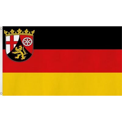 normani TOP QUALITÄT !! Fahne Flagge, Grösse: ca. 90x150 cm, Ordentliche Stoffqualität Stoffgewicht ca. 110 gr/m2 Farbe Rheinland Pfalz normani TOP QUALITÄT !! Fahne Flagge, Grösse: ca. 90x150 cm, Ordentliche Stoffqualität Stoffgewicht ca. 110 gr/m2 Farbe Rheinland Pfalz