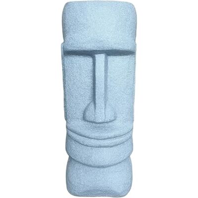 Relaxdays Moai Figur, XXL, Gartendeko, Rapa NUI Kopf, grau HxBxT: 47x20x18 cm, große Osterinsel Statue, Kunstharz Relaxdays Moai Figur, XXL, Gartendeko, Rapa NUI Kopf, grau HxBxT: 47x20x18 cm, große Osterinsel Statue, Kunstharz