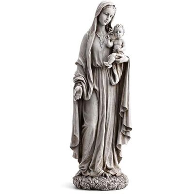 Avalon Gallery Christian Brands Gartenstatue Our Lady of Grace und Jesuskind, 58,4 cm Avalon Gallery Christian Brands Gartenstatue Our Lady of Grace und Jesuskind, 58,4 cm