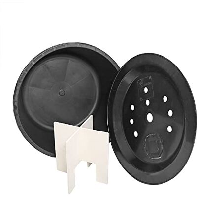CLGarden 90 Liter Springbrunnenbecken Set Schwerlastbecken für Springbrunnen mit 66cm ø GFK Abdeckung Schwerlaststütze 1000kg Flächentraglast CLGarden 90 Liter Springbrunnenbecken Set Schwerlastbecken für Springbrunnen mit 66cm ø GFK Abdeckung Schwerlaststütze 1000kg Flächentraglast