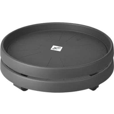 elho Universal Planttaxi 30 2er Set Anthracite ∅ 29 x H 10.2 cm 2 Artikel Enthalten für den Innen- und Außenbereich elho Universal Planttaxi 30 2er Set Anthracite ∅ 29 x H 10.2 cm 2 Artikel Enthalten für den Innen- und Außenbereich