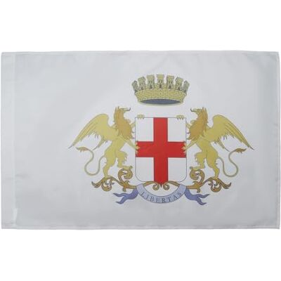 AZ FLAG Genoa Stadtflagge mit Wappen - Flagge 150x90cm AZ FLAG Genoa Stadtflagge mit Wappen - Flagge 150x90cm