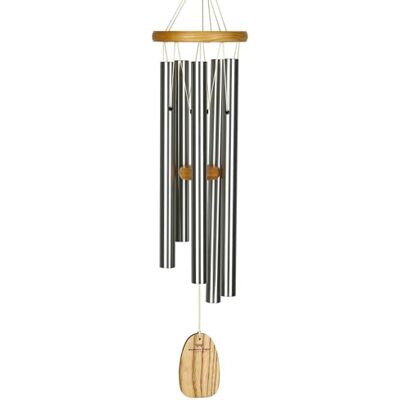 Woodstock Chimes BWS Windspiel Chimes of Bali, Silber, 63,5 cm Woodstock Chimes BWS Windspiel Chimes of Bali, Silber, 63,5 cm