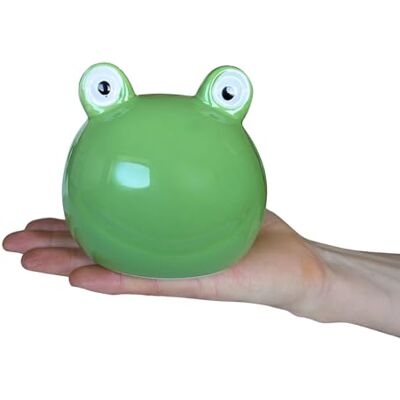 Storm Schwimmfrosch Deko Figur für Miniteich Zinkwanne – Lustiger Keramik Frosch schwimmend – Gartenfiguren für Teich Weinfass – Gute Laune Gartendeko Grün glasiert (14 x 12 x 10 cm) Storm Schwimmfrosch Deko Figur für Miniteich Zinkwanne – Lustiger Keramik Frosch schwimmend – Gartenfiguren für Teich Weinfass – Gute Laune Gartendeko Grün glasiert (14 x 12 x 10 cm)