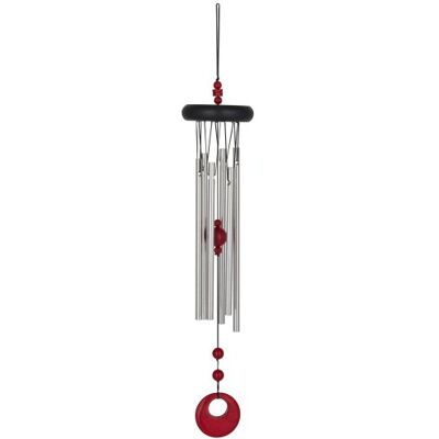 Woodstock Chimes Windspiel, Rote Koralle, 45cm Woodstock Chimes Windspiel, Rote Koralle, 45cm
