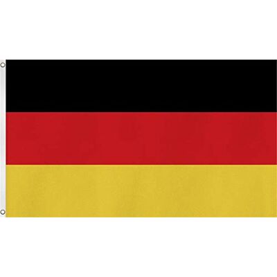 normani Länderflagge 90x150 / 250x150 cm – wetterfeste Fahne mit Metallösen, Nationalflagge für außen und innen Deutschland 90 cm x 150 cm normani Länderflagge 90x150 / 250x150 cm – wetterfeste Fahne mit Metallösen, Nationalflagge für außen und innen Deutschland 90 cm x 150 cm