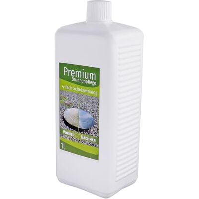 CLGarden Premium Springbrunnenzusatz 1 Liter gegen Algen, Kalk, glitschige Ablagerungen und schleimiges Wasser, Schaumfrei, Biologisch abbaubar, Gartenbrunnen Zimmerbrunnen klar Wasserzusatz CLGarden Premium Springbrunnenzusatz 1 Liter gegen Algen, Kalk, glitschige Ablagerungen und schleimiges Wasser, Schaumfrei, Biologisch abbaubar, Gartenbrunnen Zimmerbrunnen klar Wasserzusatz