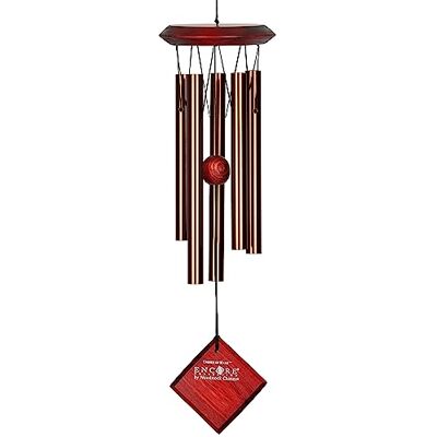 Woodstock Chimes Woodstock Windspiel Encore, Braun, 43,2 cm Woodstock Chimes Woodstock Windspiel Encore, Braun, 43,2 cm