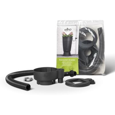 elho Green Basics Regentonne Füllautomat Living Schwarz L 21 x B 21 x H 7.7 cm elho Green Basics Regentonne Füllautomat Living Schwarz L 21 x B 21 x H 7.7 cm