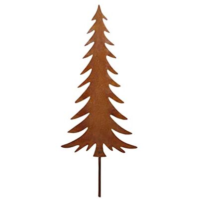 Rostikal Gartenstecker Weihnachten Tannenbaum Rost 25 cm, Metall Deko Cortenstahl fertig gerostet, für drinnen und draußen, handgemacht in Bayern, Landhausstil Rostikal Gartenstecker Weihnachten Tannenbaum Rost 25 cm, Metall Deko Cortenstahl fertig gerostet, für drinnen und draußen, handgemacht in Bayern, Landhausstil