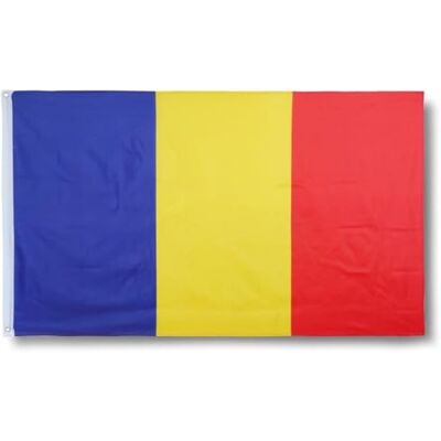 Sonia Originelli Rumänien Länderflagge 90 x 150 cm Fanartikel in der rumänischen Nationalflagge für WM, EM und Public Viewing Sonia Originelli Rumänien Länderflagge 90 x 150 cm Fanartikel in der rumänischen Nationalflagge für WM, EM und Public Viewing