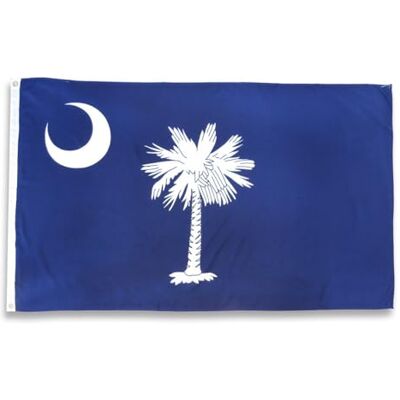 Sonia Originelli South Carolina Länderflagge 90 x 150 cm Fanartikel in der south carolina Nationalflagge für WM, EM und Public Viewing Sonia Originelli South Carolina Länderflagge 90 x 150 cm Fanartikel in der south carolina Nationalflagge für WM, EM und Public Viewing