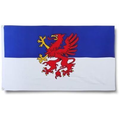 Sonia Originelli Pommern Länderflagge 90 x 150 cm Fanartikel in der pommerschen Nationalflagge für WM, EM und Public Viewing Sonia Originelli Pommern Länderflagge 90 x 150 cm Fanartikel in der pommerschen Nationalflagge für WM, EM und Public Viewing