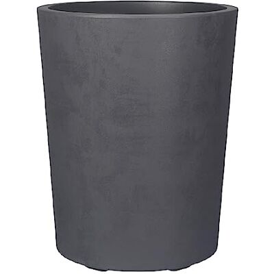Kreher XL Pflanzkübel Pflanztopf Millennium mit 48 Liter Volumen! Doppelwandig in Einer tollen Naturstein Optik! Robust und pflegeleicht. Maße: 43 x 53 cm (ØxH) (Anthrazit) Kreher XL Pflanzkübel Pflanztopf Millennium mit 48 Liter Volumen! Doppelwandig in Einer tollen Naturstein Optik! Robust und pflegeleicht. Maße: 43 x 53 cm (ØxH) (Anthrazit)