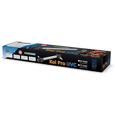 Superfish Koi Pro RVS Edelstahl UVC T5 75 Watt für 75000 L Superfish Koi Pro RVS Edelstahl UVC T5 75 Watt für 75000 L