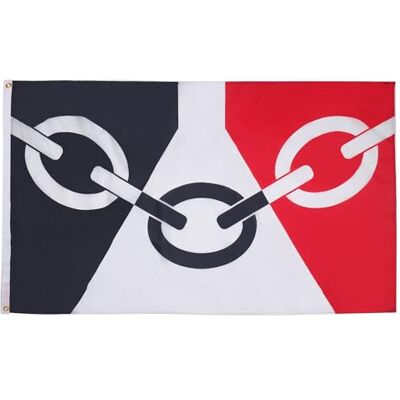 AZ FLAG Flagge Black Country 150x90 cm Schwarzes Land Fahne 100% Polyester mit Messing-Ösen 110g AZ FLAG Flagge Black Country 150x90 cm Schwarzes Land Fahne 100% Polyester mit Messing-Ösen 110g