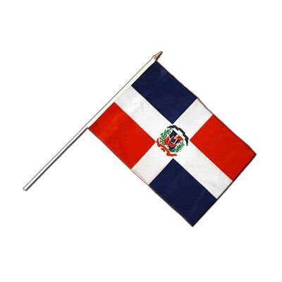 Digni Flaggenfritze® Stockflagge Dominikanische Republik 30 x 45 cm Digni Flaggenfritze® Stockflagge Dominikanische Republik 30 x 45 cm