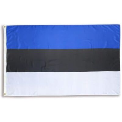 Sonia Originelli Estland Länderflagge 90 x 150 cm Fanartikel in der estland Nationalflagge für WM, EM und Public Viewing Sonia Originelli Estland Länderflagge 90 x 150 cm Fanartikel in der estland Nationalflagge für WM, EM und Public Viewing