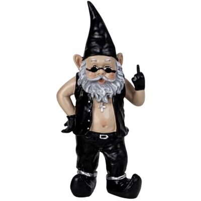 Geschenkestadl Gartenzwerg Zwerg Rocker mit Mittelfinger 32cm Rock Heavy Metal Rocker Gartenfigur Dekofigur Spaßfigur Außendeko Dekoration Haus Hof Garten Geschenkestadl Gartenzwerg Zwerg Rocker mit Mittelfinger 32cm Rock Heavy Metal Rocker Gartenfigur Dekofigur Spaßfigur Außendeko Dekoration Haus Hof Garten