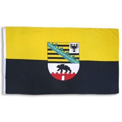 Sonia Originelli Sachsen-Anhalt Länderflagge 90 x 150 cm Fanartikel in der sachsen-anhalt Nationalflagge für WM, EM und Public Viewing Sonia Originelli Sachsen-Anhalt Länderflagge 90 x 150 cm Fanartikel in der sachsen-anhalt Nationalflagge für WM, EM und Public Viewing