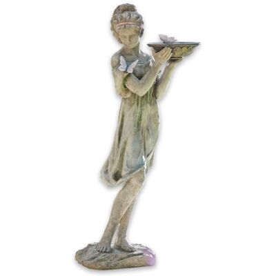 Loberon Skulptur Malia, antikgrau Loberon Skulptur Malia, antikgrau