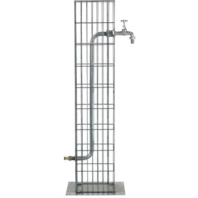 Bellissa Gabionen-Wassersäule Metall 90x16x16 cm Stilvolle Garten-Wasserzapfstelle mit Wasserhahn & Schlauchanschluss, Individuell befüllbar, witterungsbeständig & langlebig Bellissa Gabionen-Wassersäule Metall 90x16x16 cm Stilvolle Garten-Wasserzapfstelle mit Wasserhahn & Schlauchanschluss, Individuell befüllbar, witterungsbeständig & langlebig