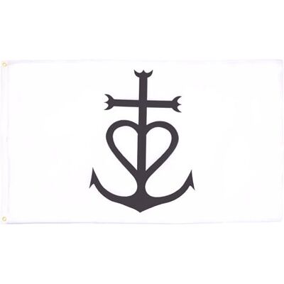 Az Flag - Croix De Camargue - 150x90cm - Camargue Cross - Flag Az Flag - Croix De Camargue - 150x90cm - Camargue Cross - Flag