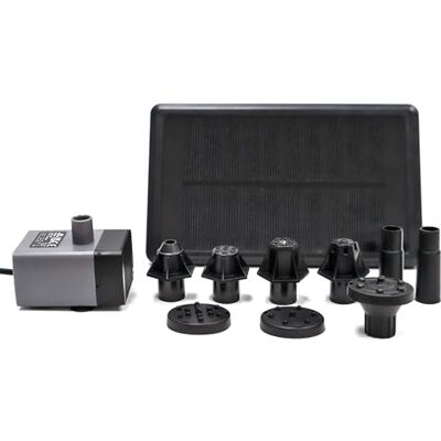 Heissner SOLAR Wasserspielpumpen-Set 150 l/h Heissner SOLAR Wasserspielpumpen-Set 150 l/h