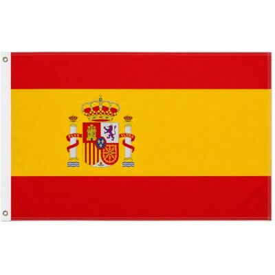 trends4cents Flagge Spanien 150x250 cm 3 Metallösen – doppelt vernäht – Fahne zum Hissen Fahne Spanien im Format 150x250 cm, mit 3 Metallösen zum Befestigen, UV-beständig, wetterfest, doppelt vernäht 100% Polyester trends4cents Flagge Spanien 150x250 cm 3 Metallösen – doppelt vernäht – Fahne zum Hissen Fahne Spanien im Format 150x250 cm, mit 3 Metallösen zum Befestigen, UV-beständig, wetterfest, doppelt vernäht 100% Polyester