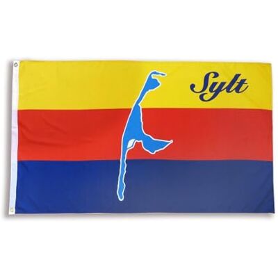 Sonia Originelli Sylt Länderflagge 90 x 150 cm Fanartikel in der sylt Nationalflagge für WM, EM und Public Viewing Sonia Originelli Sylt Länderflagge 90 x 150 cm Fanartikel in der sylt Nationalflagge für WM, EM und Public Viewing