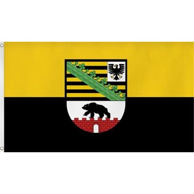 normani TOP QUALITÄT !! Fahne Flagge, Grösse: ca. 90x150 cm, Ordentliche Stoffqualität Stoffgewicht ca. 110 gr/m2 Farbe Sachsen Anhalt normani TOP QUALITÄT !! Fahne Flagge, Grösse: ca. 90x150 cm, Ordentliche Stoffqualität Stoffgewicht ca. 110 gr/m2 Farbe Sachsen Anhalt
