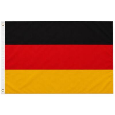 trends4cents Flagge Deutschland 90x150 cm 2 Metallösen, doppelt vernäht – 100% Polyester Fahne Deutschland im Format 90x150 cm – 2 Metallösen – UV-beständig – wetterfest – doppelt vernäht – zum Hissen am Fahnenmast trends4cents Flagge Deutschland 90x150 cm 2 Metallösen, doppelt vernäht – 100% Polyester Fahne Deutschland im Format 90x150 cm – 2 Metallösen – UV-beständig – wetterfest – doppelt vernäht – zum Hissen am Fahnenmast