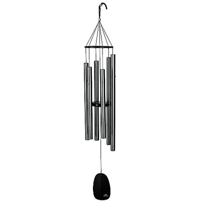 Woodstock Chimes Signature Collection, Bells of Paradies, Antik-Silber, 111,8 cm, Dekor-Designs, Windspiel für Outdoor, Terrasse, Haus oder Gartendekoration (BPLAS) Woodstock Chimes Signature Collection, Bells of Paradies, Antik-Silber, 111,8 cm, Dekor-Designs, Windspiel für Outdoor, Terrasse, Haus oder Gartendekoration (BPLAS)