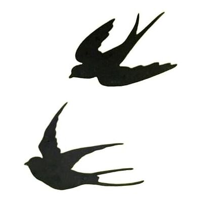 Antikas Schwalben Rauchschwalben, Wand Deko Schwalben, Vogel Silhouette Terrasse Antikas Schwalben Rauchschwalben, Wand Deko Schwalben, Vogel Silhouette Terrasse